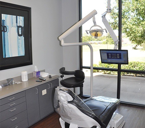 Dental exam room